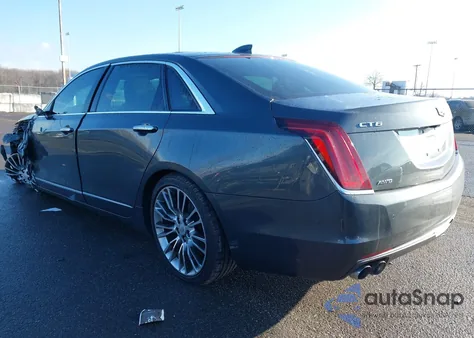 2017 Cadillac Ct6 Twin Turbo Premium Luxury z USA, uszkodzony, nr VIN 1G6KH5R61HU142693